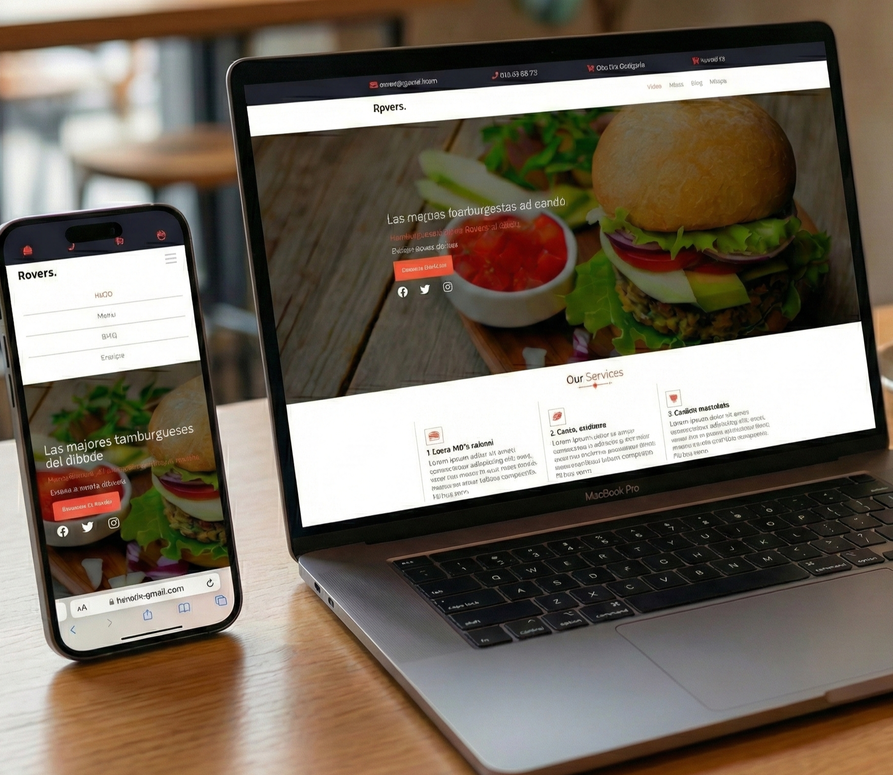 Foto del proyecto de Hamburguesería 'Rovers'