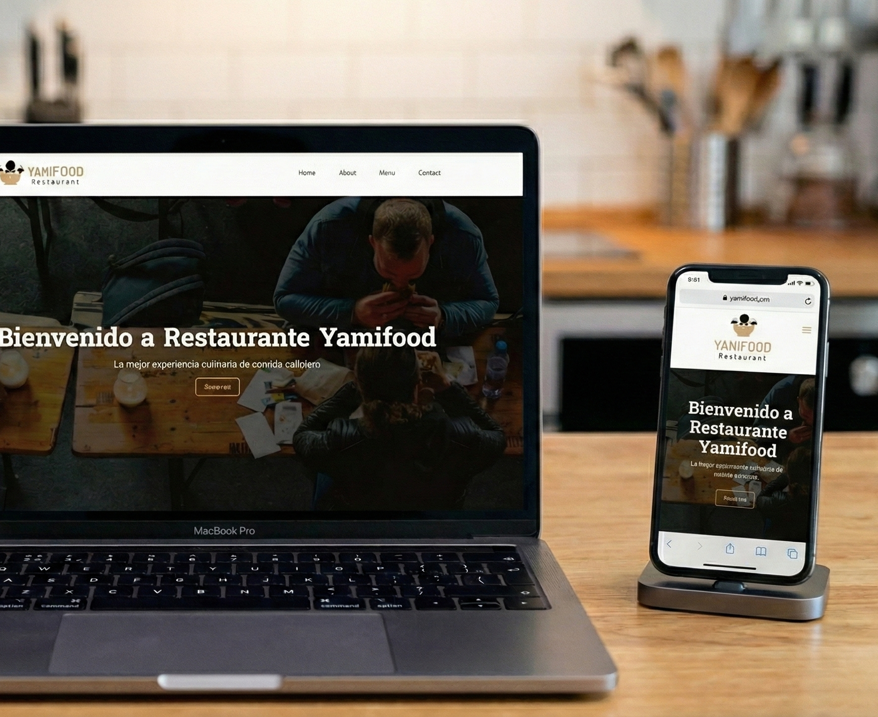 Foto del proyecto de YamiFood Restaurant